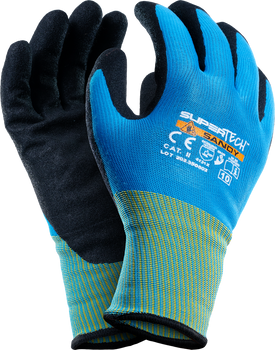 Rękawice powlekane nitrylem SuperTech Sandy / rozmiar 11