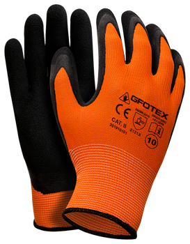 Rękawice powlekane lateksem Gfotex / rozmiar 11 (opakowanie 12 par)