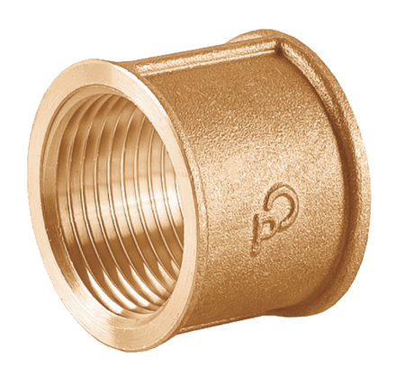 Mufa mosiężna 1/2" GW/GW