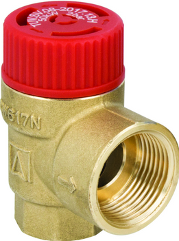 Zawór bezpieczeństwa MS 3/4" x1", 3 bar do instalacji C.O.