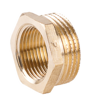 Redukcja mosiężna 1x1/2" GZ/GW