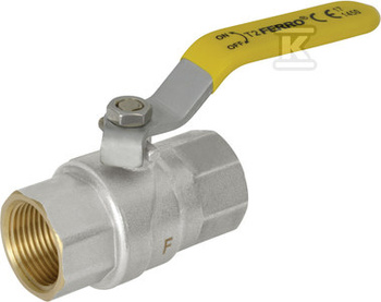 Zawór kulowy gazowy 1" GW-GW typ G61