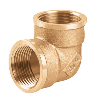 Kolano mosiężne 1/2" GW/GW