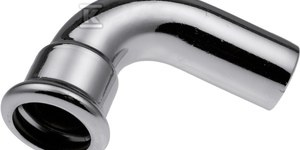 Kolano nyplowe 90° Steel - 35