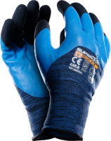 Rękawice powlekane lateksem SuperTech Blue Fix / rozmiar 9