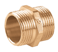 Nypel mosiężny 3/4" GZ/GZ